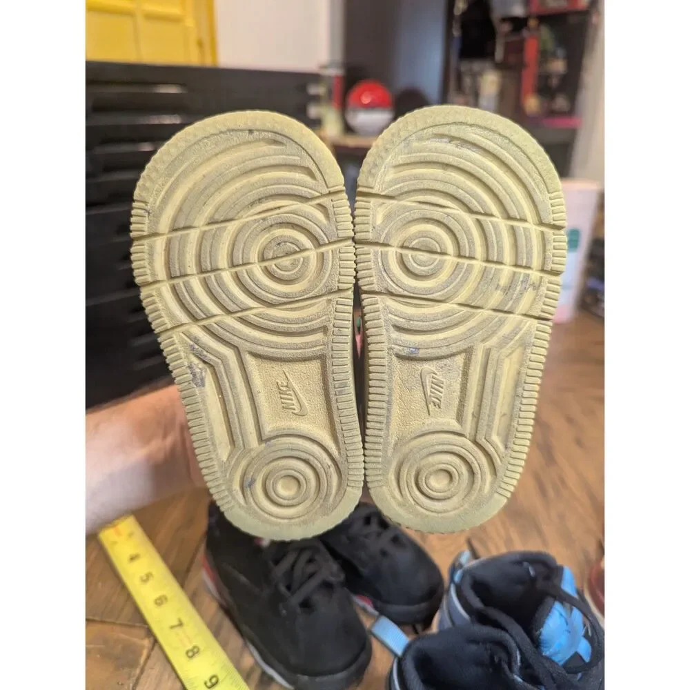 Four Nike Air Jordan Toddler Sized 6C Shoes